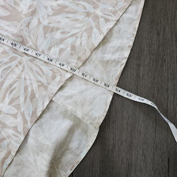 CATHERINES Maxi Dress Linen Blend Sleeveless Size 4X Plus Tank Lagenlook Cottage - Picture 4 of 6